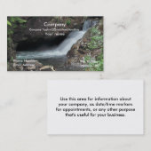  Biz-kaart met achtergrond natuur Visitekaartje (Voorkant / Achterkant)