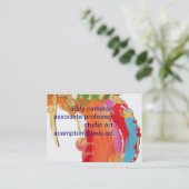 biz-kaart visitekaartje (Staand voorkant)