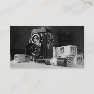 Biz-kaart voor fotografen visitekaartje