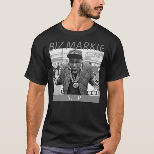 Biz Markie RIP Biz Classic T-Shirt (Voorkant)