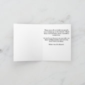 Bizar briefpapier voor vreemde mensen notitiekaartje (Binnen)