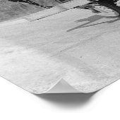 Bizar propeller voertuig, 1922. Oude foto Poster (Hoek)