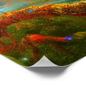 Bizarre Alien Ornamental Lake Lucid Dream Poster (Hoek)