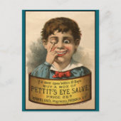 Bizarre en Funny Vintage Ad Briefkaart (Voorkant)
