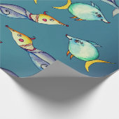 Bizarre Fishes Cadeaupapier (Hoek)