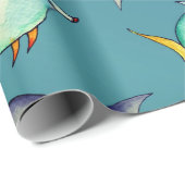 Bizarre Fishes Cadeaupapier (Rol Hoek)