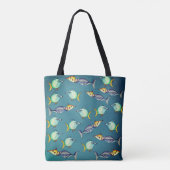 Bizarre Fishes Tote Bag (Achterkant)