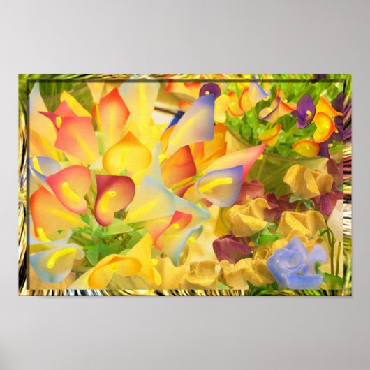 Bizarre Flower Poster (Voorkant)