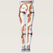 [Bizarre Gagged  Girl] Pop Art Leggings (Voorkant)