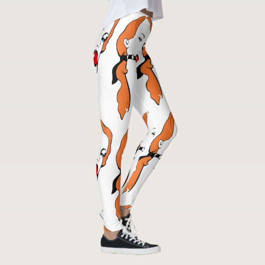 [Bizarre Gagged  Girl] Pop Art Leggings (Rechts)