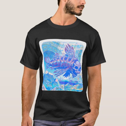 Bizarre haai t-shirt (Voorkant)