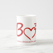Bizarre Love Triangle Bone China koffiekopje Porselein Kop (Voorkant)