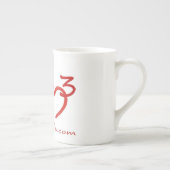 Bizarre Love Triangle Bone China koffiekopje Porselein Kop (Rechts)