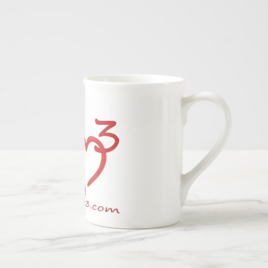 Bizarre Love Triangle Bone China koffiekopje Porselein Kop (Rechts)