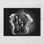 Bizarre mensen in het Bossen Briefkaart (Voorkant)