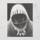 Bizarre Monster Halloween Briefkaart (Voorkant)
