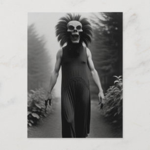 Bizarre Monster Halloween Briefkaart