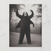 Bizarre Monster Halloween Briefkaart (Voorkant)
