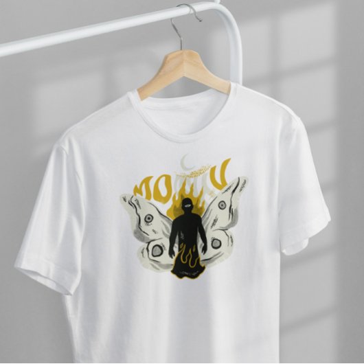 Bizarre Moth Man Body T-shirt