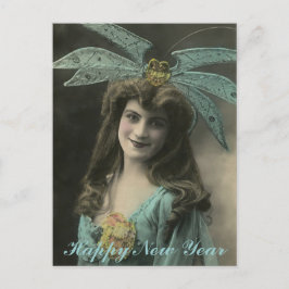 Bizarre Pet nieuwjaarswensen Feestdagenkaart