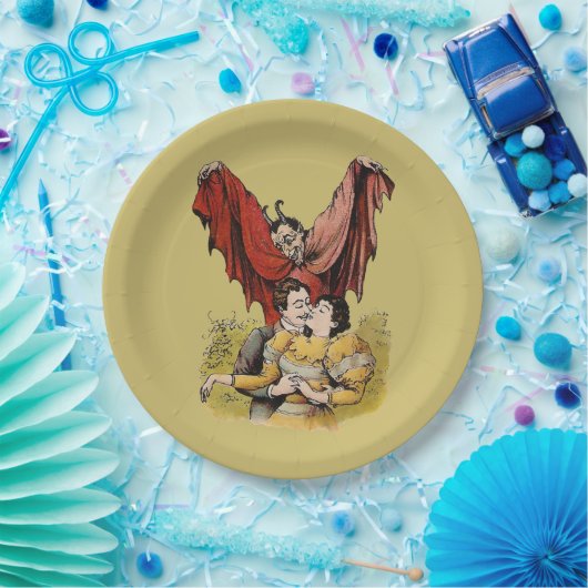 Bizarre Satan Papieren Bordje (Feest)