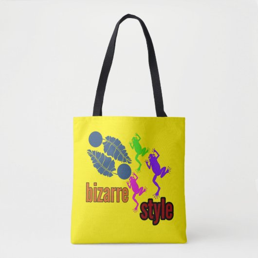 bizarre stijl tote bag (Voorkant)