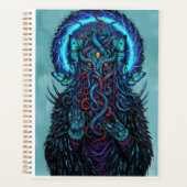 Bizarre Surrealism Dark Art Notebook Planner (Voorkant)