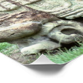 Bizarre Vivid Mayan Ruins Ancient Statues Honduras Perfect Poster (Hoek)
