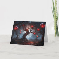 Bizarre Woud, Lichtgevende Rode Bollen "Prettig Ha
