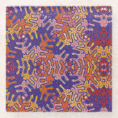 Bizarro-Herfst Glazen Onderzetter (Voorkant)