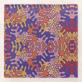 Bizarro-Herfst Glazen Onderzetter