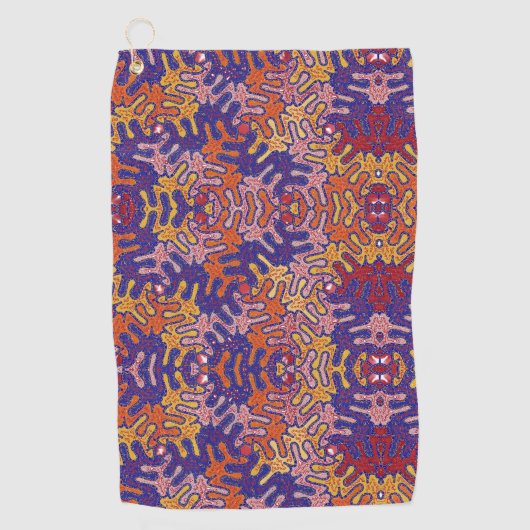 Bizarro-Herfst Golfhanddoek (Voorkant)