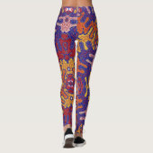 Bizarro-Herfst Leggings (Achterkant)