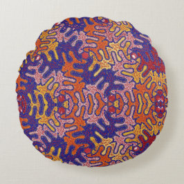 Bizarro-Herfst Rond Kussen