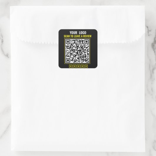 BizConnect: QR Code Sticker (Tas)