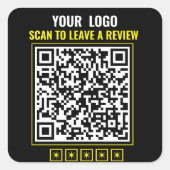 BizConnect: QR Code Sticker (Voorkant)