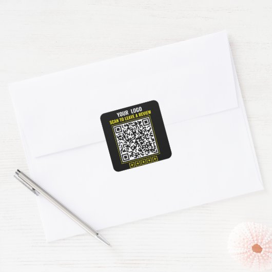 BizConnect: QR Code Sticker (Envelop)