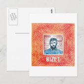 Bizet briefkaart (Voorkant / Achterkant)