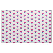 Bizexualiteit prideharten stof (Fat Quarter)