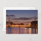 Bizkaibrug Briefkaart (Voorkant / Achterkant)