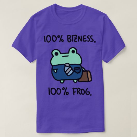 Bizness Frog T-shirt (Design voorkant)