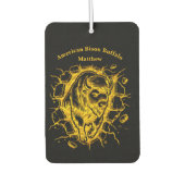 Bizon barst door een muur luchtverfrisser (Voorkant)