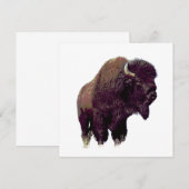 Bizon Buffalo Kaart (Voorkant / Achterkant)
