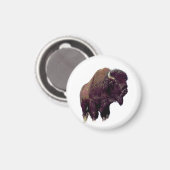 Bizon Buffalo  Magneet (Voorkant / Achterkant)
