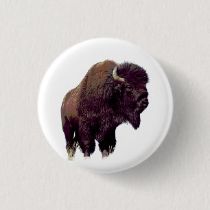 Bizon Buffalo Ronde Button 3,2 Cm