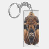 Bizon / Buffel Sleutelhanger (Voorkant Links)