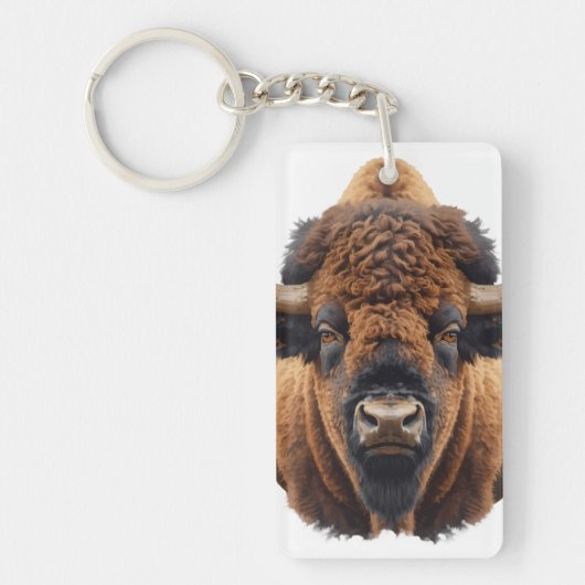 Bizon / Buffel Sleutelhanger (Voorkant)