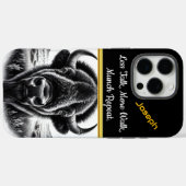 Bizon grazen op open prairie Case-Mate iPhone case (Achterkant (horizontaal))