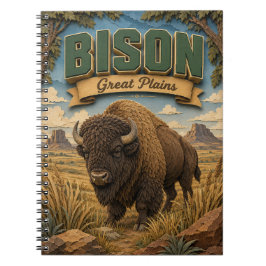 Bizon Great Plains POPCUT Notitieboek