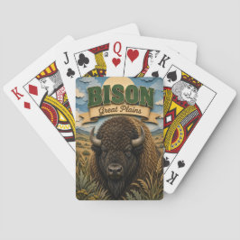 Bizon Great Plains POPCUT Pokerkaarten